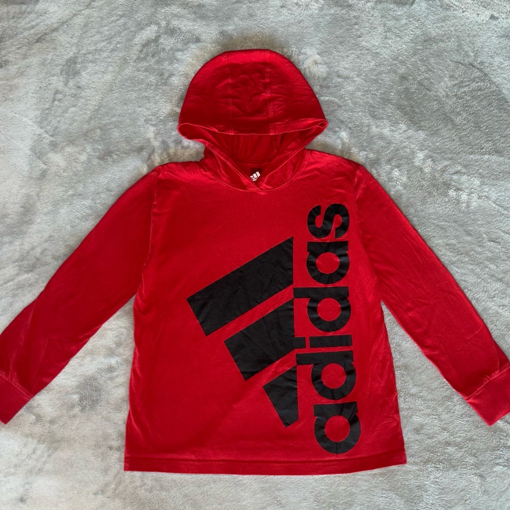 Adidas Youth Boys Long Sleeve Shirt